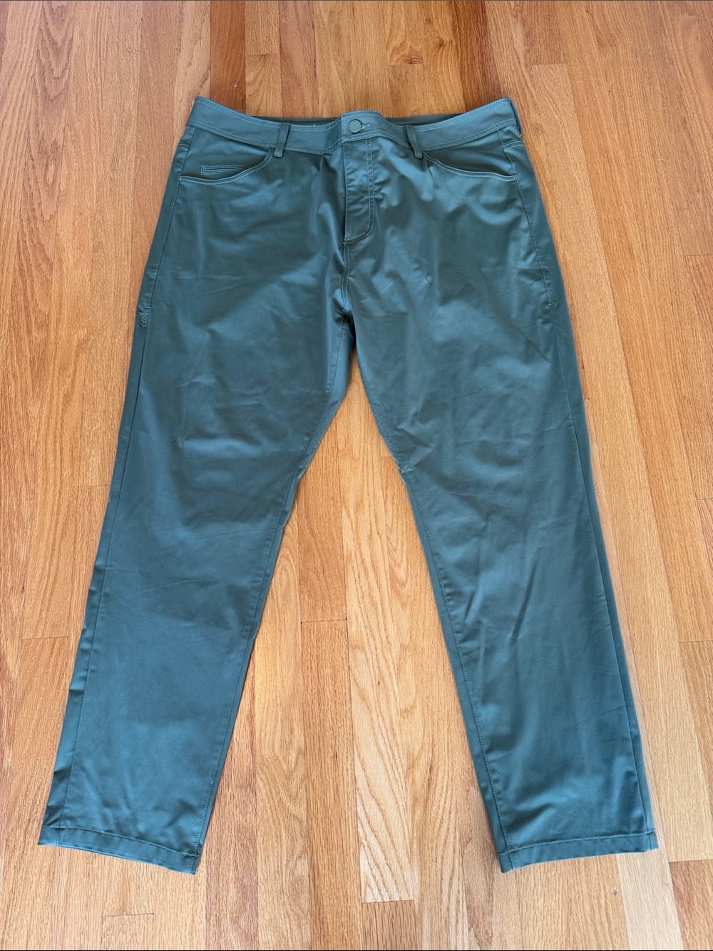 RHONE Men's Olive Green Performance Pants